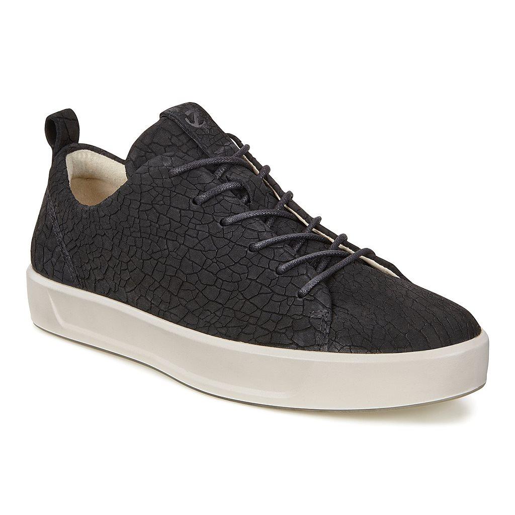 Ecco Soft 8 Womens Sneakers In Black Online - India DJP-819632